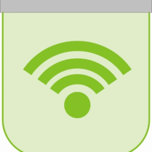 Табличка прозрачная световая «Wi-Fi» (250х250мм)